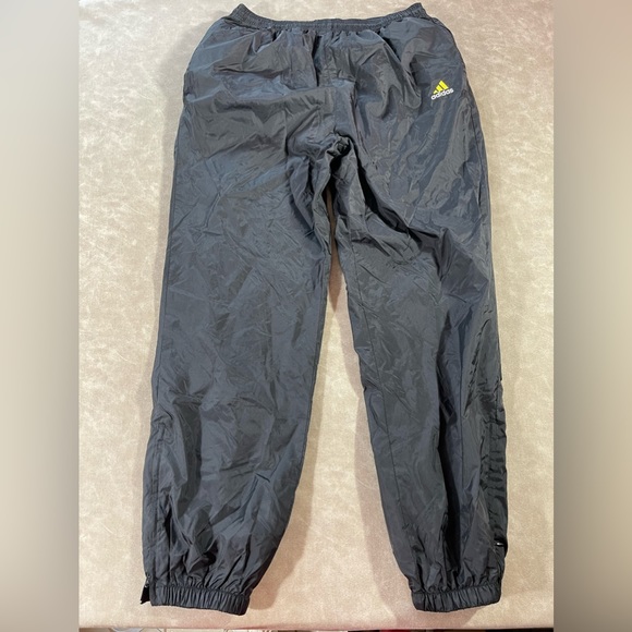 adidas Other - Adidas Black Sweatpants Gold Logo Size XL